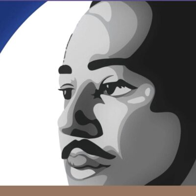 A close up of a woman's face.