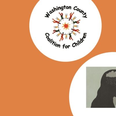The logo for the washington county center for children.