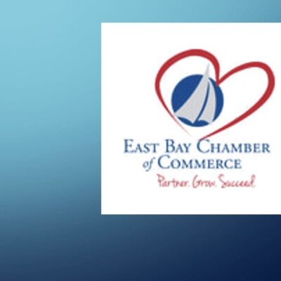 East Bay Chamber of Commerce logo showcasing Rhode Island networking.