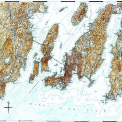 A newly created topographic map of New Hampshire, designed with expertise in mapmaking.