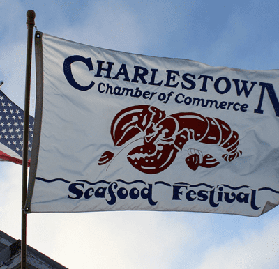 Charlestown Seafood Festival, organized by the chamber of commerce.