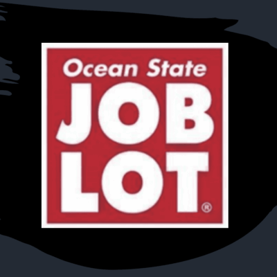 The Ocean State Job Lot logo on a dark background.
