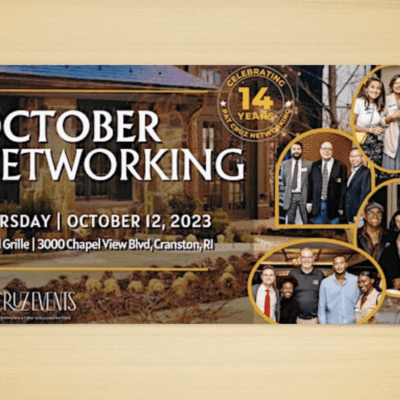 October networking flyer.