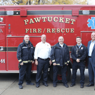 The Pawtucket Fire Department provides rescue services for emergencies in the city of Pawtucket.