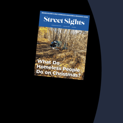 Street sights - what do homeless people do on Christmas?