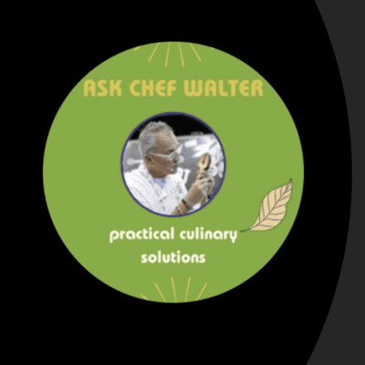 Ask renowned chef and culinary writer, Walter Potenza, for practical solutions to enhance your cooking skills.