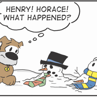Henry, what happened? Did you read the latest comics?