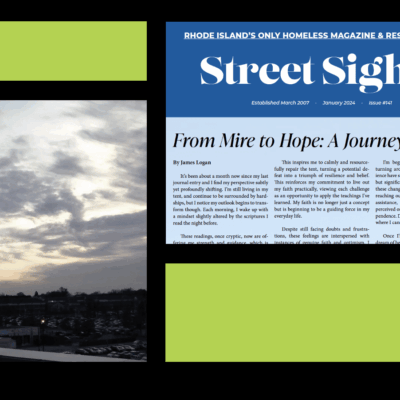 Street sights - from me to you - a journey of faith and homelessness.