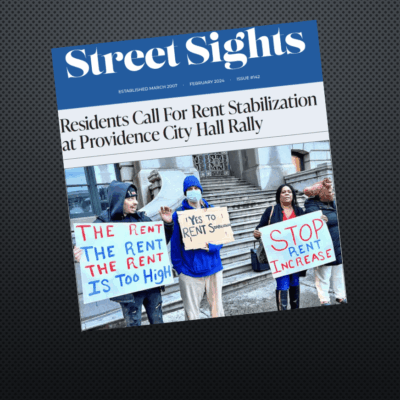 Street sights - homelessness captured in a screenshot.