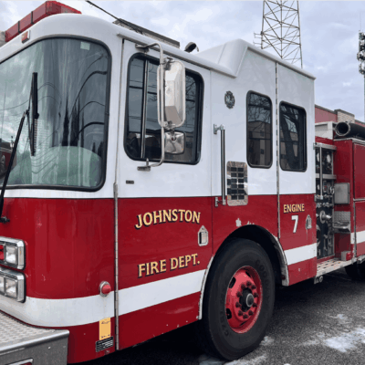 Johnston Fire Department Engine 7.