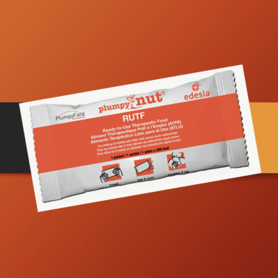 PlumpyNut RUTF: Ready-to-use therapeutic food.