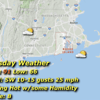 Tuesday weather map: New England forecast.