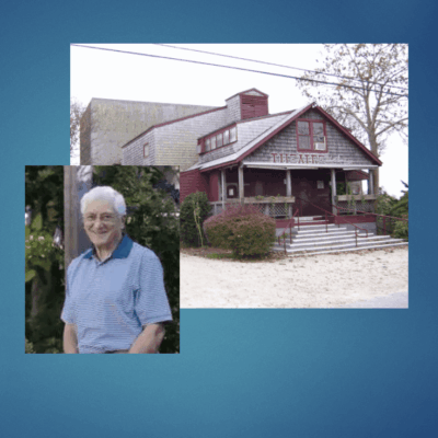 Man and the Theater at Monomoy.