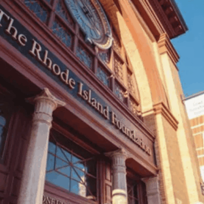 Rhode Island Foundation building facade.