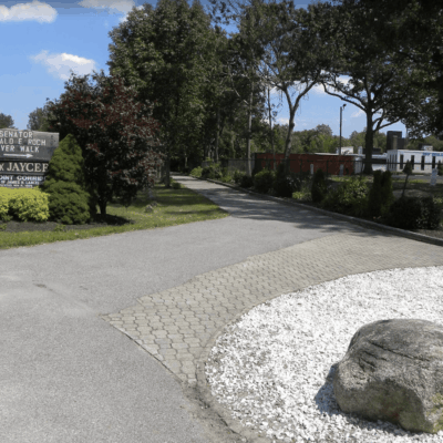 Senator Roch River Walk entrance.