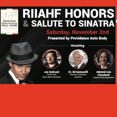 RI Italian Hall of Fame honors Sinatra.
