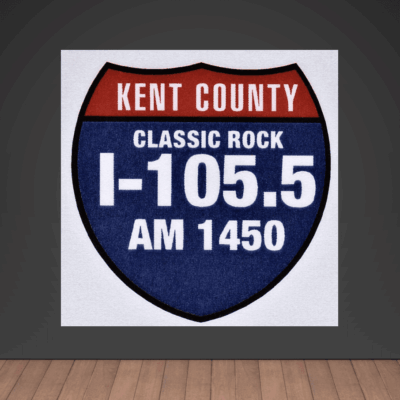 Here's an alt tag for the image: Kent County Classic Rock I-105.5 AM 1450