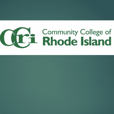 Logo of Community College of Rhode Island.