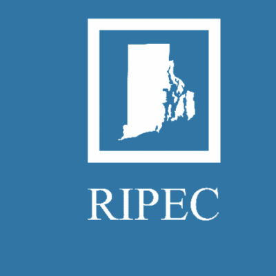 Rhode Island map with RIPEC text.