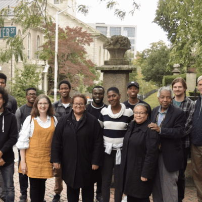 Edward Bannister walking tour with Stages of Freedom and Ray Rickman