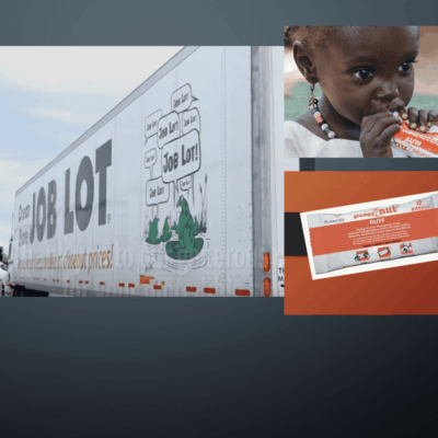 Ocean State Job Lot to delivery Edesia Plumpy-Nut emergency food to Sudan