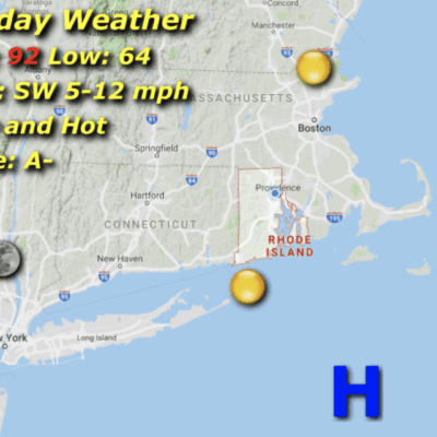 weather map for aug. 11, 2025