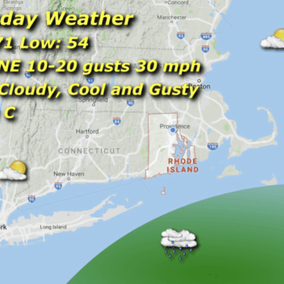 weather map for RI Aug. 21, 2025