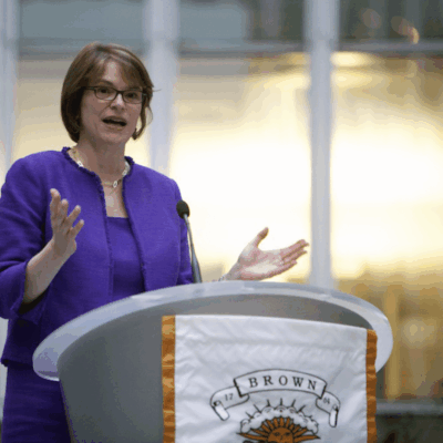 Brown University President Christina H. Paxson
