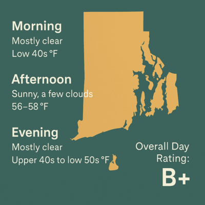weather map for Nov. 6 rhode island