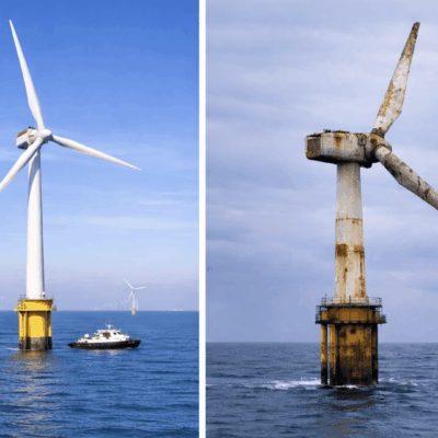 wind turbines