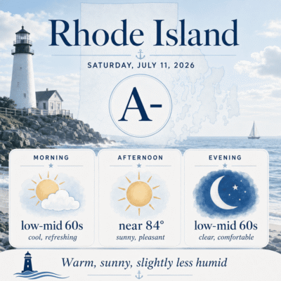 ri weather for july 11, 2026