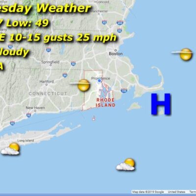 Wednesday weather map.