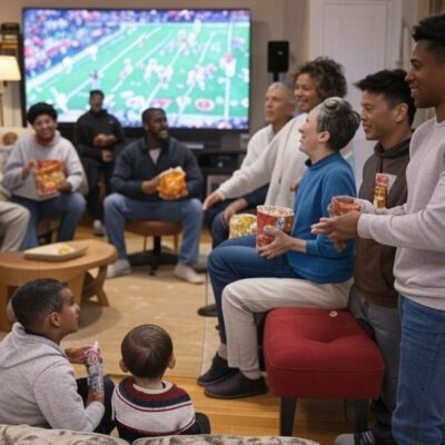 Grok image of superbowl