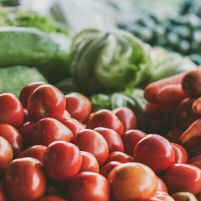 Local farm ingredients prepared for FeedRI’s Field to Fork tasting event.