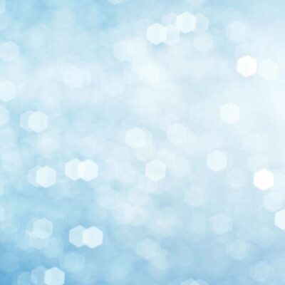 A blue background with bokeh lights.